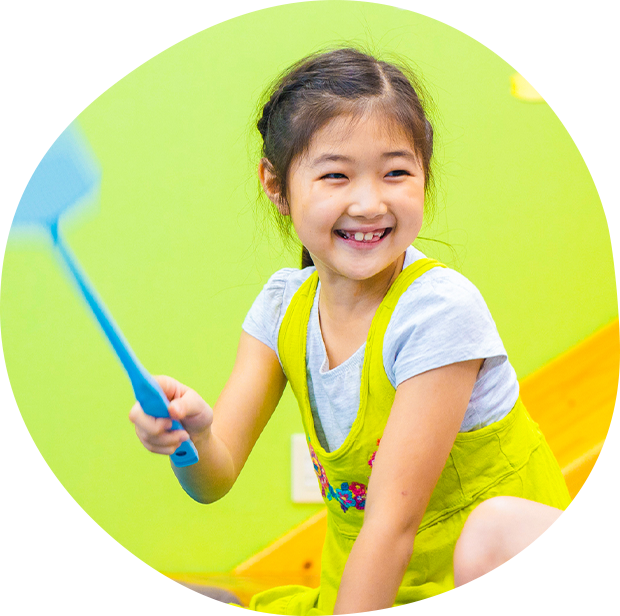 身体を使って楽しく英語を学ぶことができます